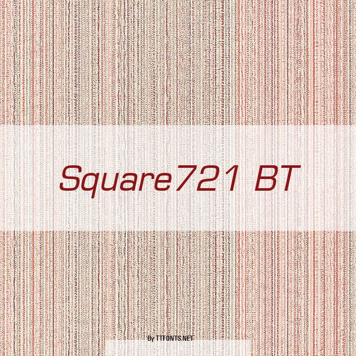 Square721 BT example